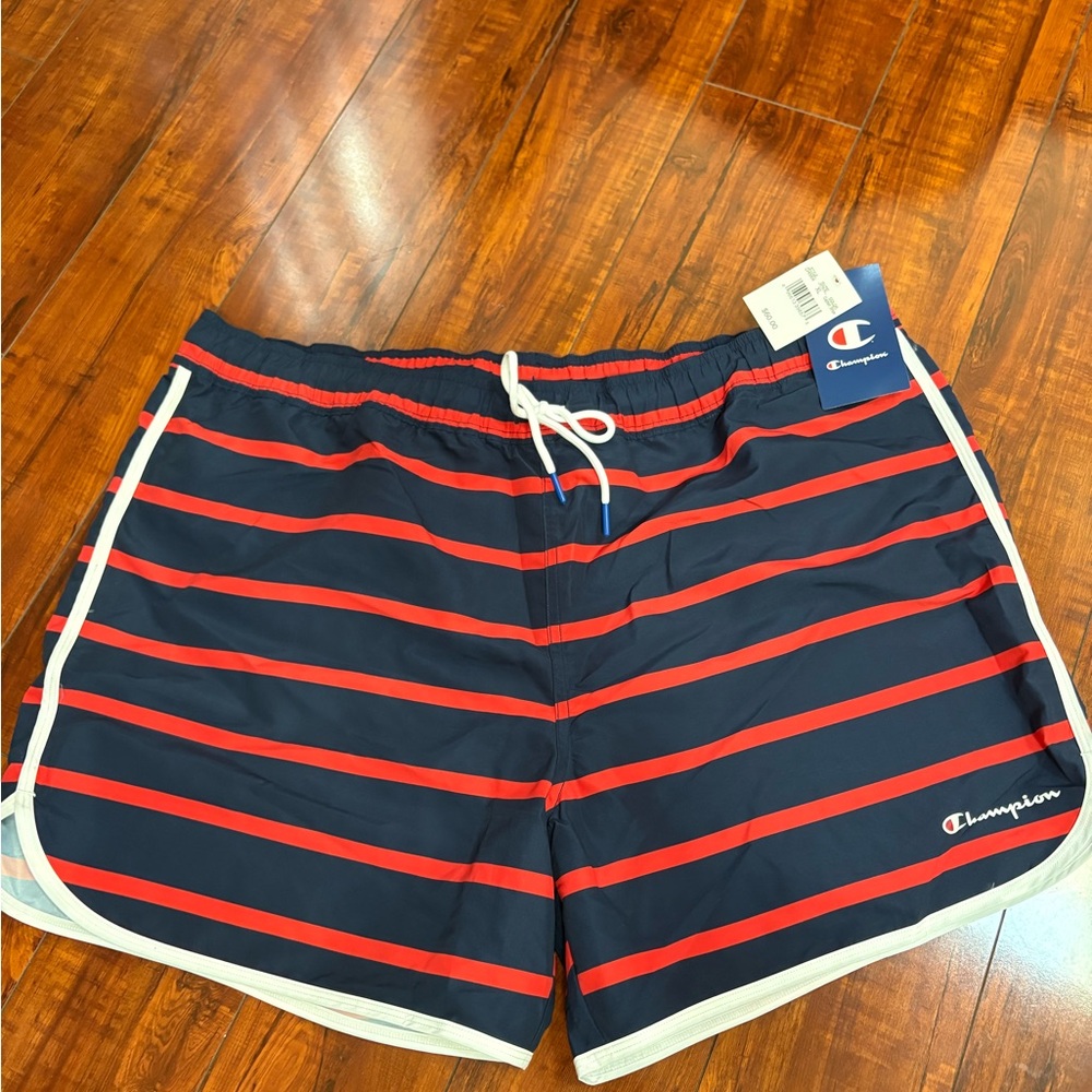 Champion Captain Stripe Swim Shorts
